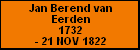Jan Berend van Eerden