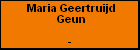 Maria Geertruijd Geun
