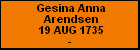 Gesina Anna Arendsen