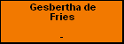 Gesbertha de Fries