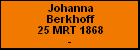 Johanna Berkhoff