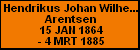 Hendrikus Johan Wilhelm Arentsen