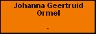 Johanna Geertruid Ormel