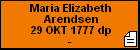 Maria Elizabeth Arendsen