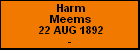 Harm Meems