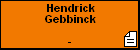 Hendrick Gebbinck