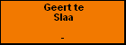 Geert te Slaa