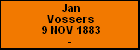 Jan Vossers