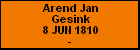 Arend Jan Gesink