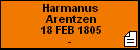 Harmanus Arentzen