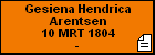 Gesiena Hendrica Arentsen