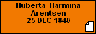Huberta  Harmina Arentsen