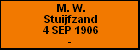 M. W. Stuijfzand
