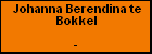 Johanna Berendina te Bokkel