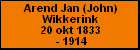 Arend Jan (John) Wikkerink