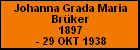 Johanna Grada Maria Brüker