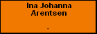 Ina Johanna Arentsen