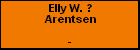 Elly W. ? Arentsen
