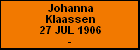 Johanna Klaassen