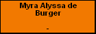 Myra Alyssa de Burger