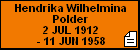 Hendrika Wilhelmina Polder