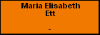 Maria Elisabeth Ett