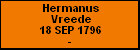 Hermanus Vreede