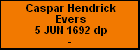 Caspar Hendrick Evers