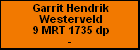Garrit Hendrik Westerveld