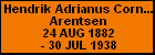 Hendrik Adrianus Cornelis Arentsen