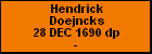Hendrick Doejncks