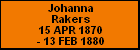 Johanna Rakers