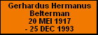 Gerhardus Hermanus Belterman