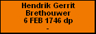 Hendrik Gerrit Brethouwer