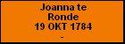 Joanna te Ronde