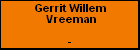 Gerrit Willem Vreeman
