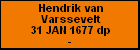 Hendrik van Varssevelt