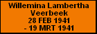 Willemina Lambertha Veerbeek