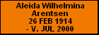 Aleida Wilhelmina Arentsen