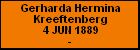 Gerharda Hermina Kreeftenberg