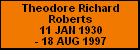 Theodore Richard Roberts