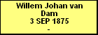 Willem Johan van Dam