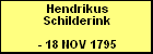 Hendrikus Schilderink