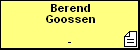 Berend Goossen