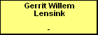 Gerrit Willem Lensink