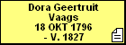 Dora Geertruit Vaags