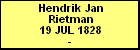 Hendrik Jan Rietman