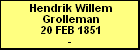 Hendrik Willem Grolleman