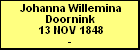 Johanna Willemina Doornink