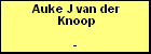 Auke J van der Knoop
